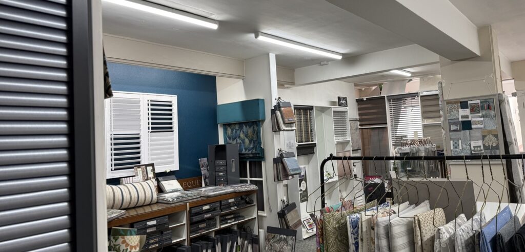 Express Curtains commercial electrical installation and upgrades